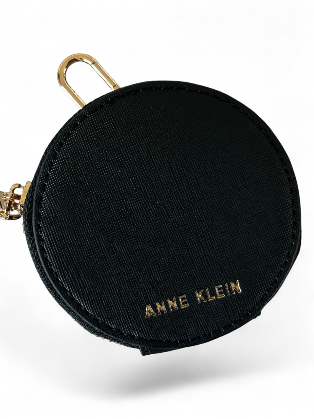 Anne Klein 4-Piece Interchangeable Crossbody Bag Set Black Purse Wallet Pouch - Picture 11 of 15
